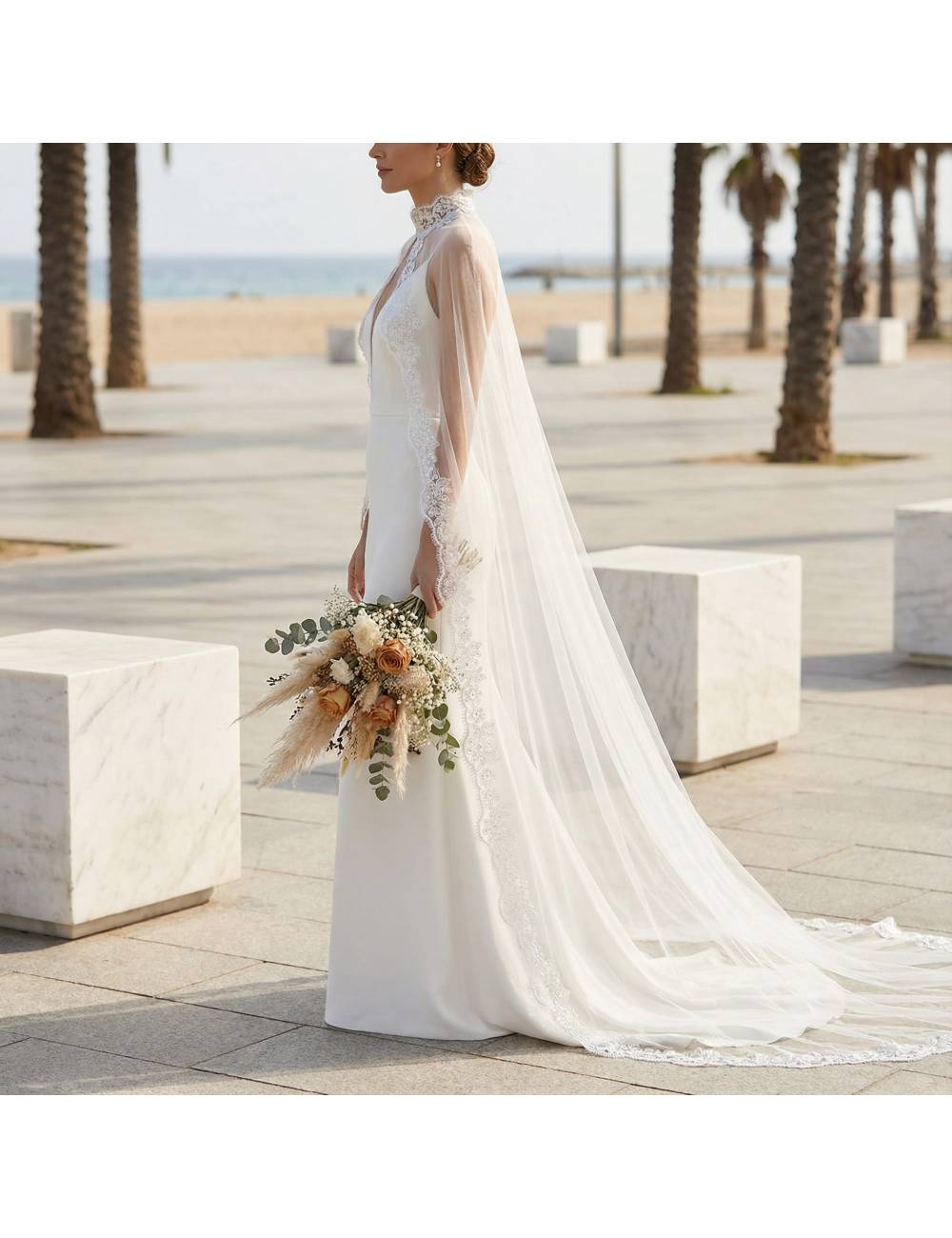 Bridal Cape Ausa